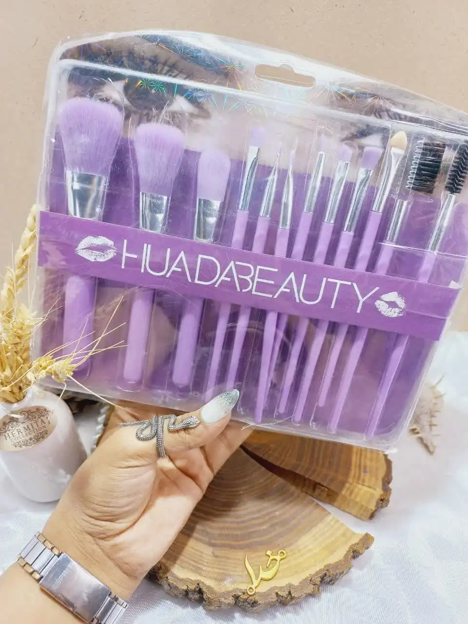 ست براش 12 عددی هدی بیوتی  کد 4461 HUDA BEAUTY