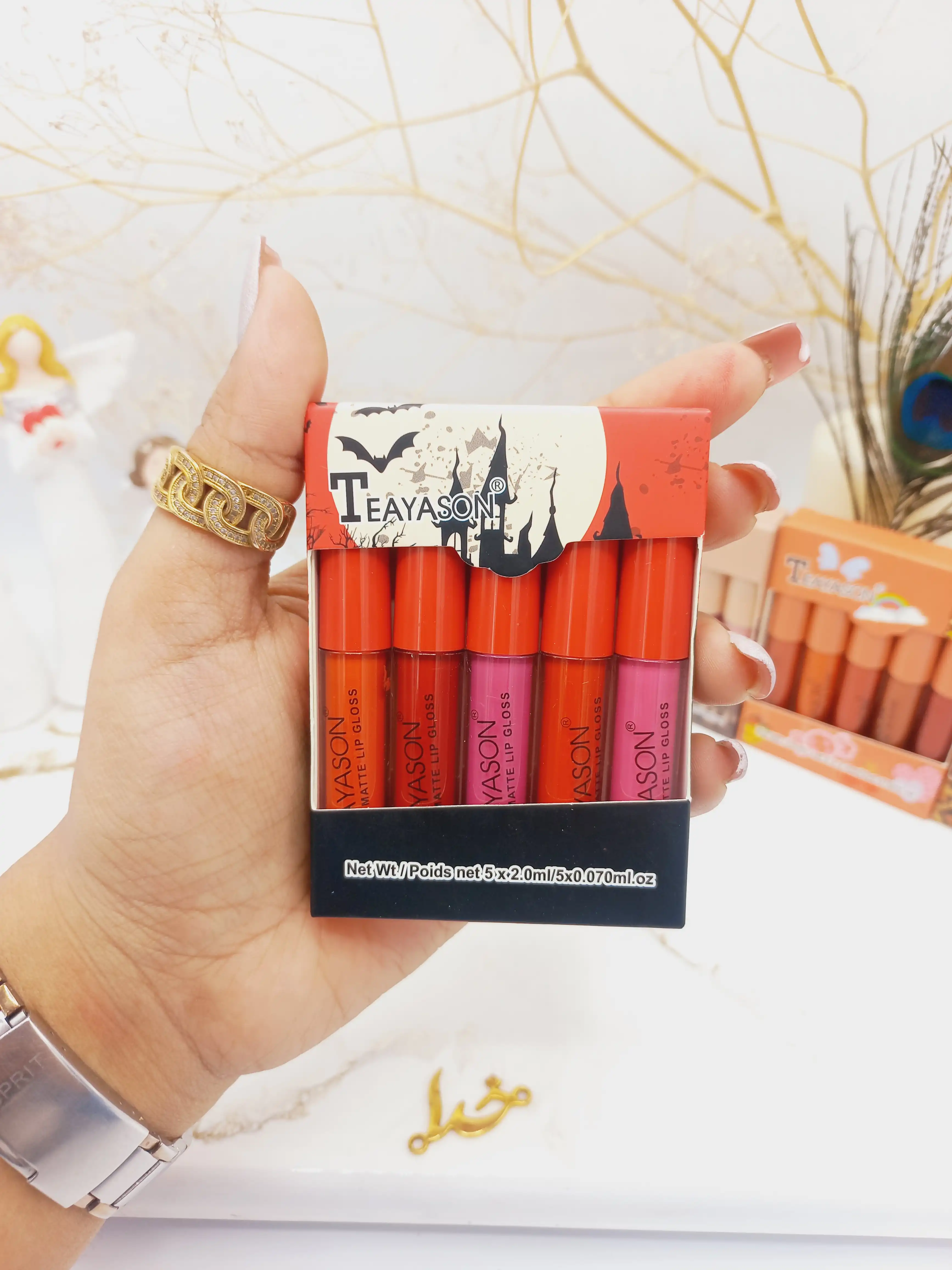 پک رژ مایع هدیه TEAYASON (طرح کلبه وحشت)