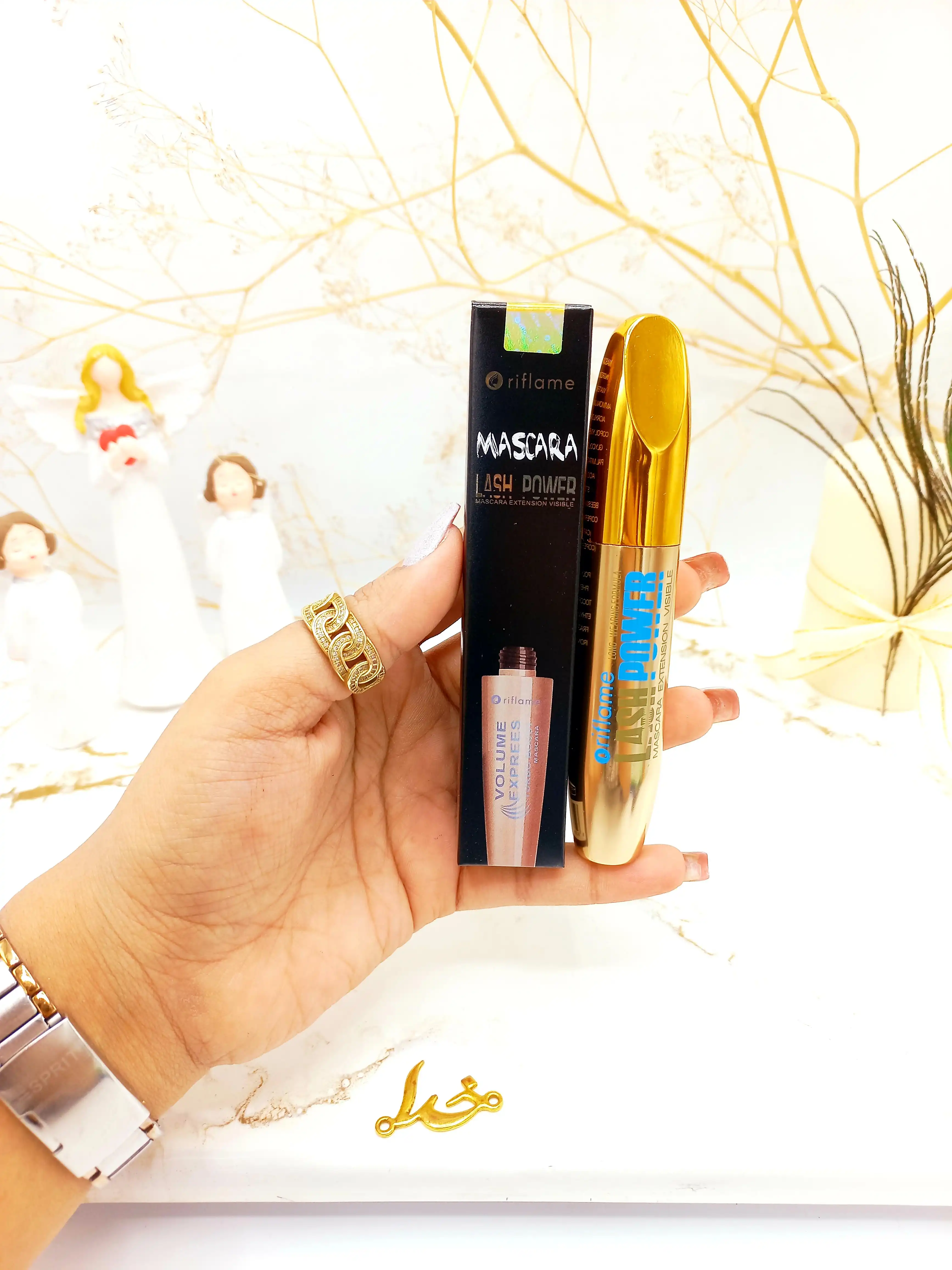 ریمل حجم دهنده و بلند کننده مژه گیاهی اوریفلیم مدل لش پاور (ضدآب) ORIFLAME کد مستر کپی4627