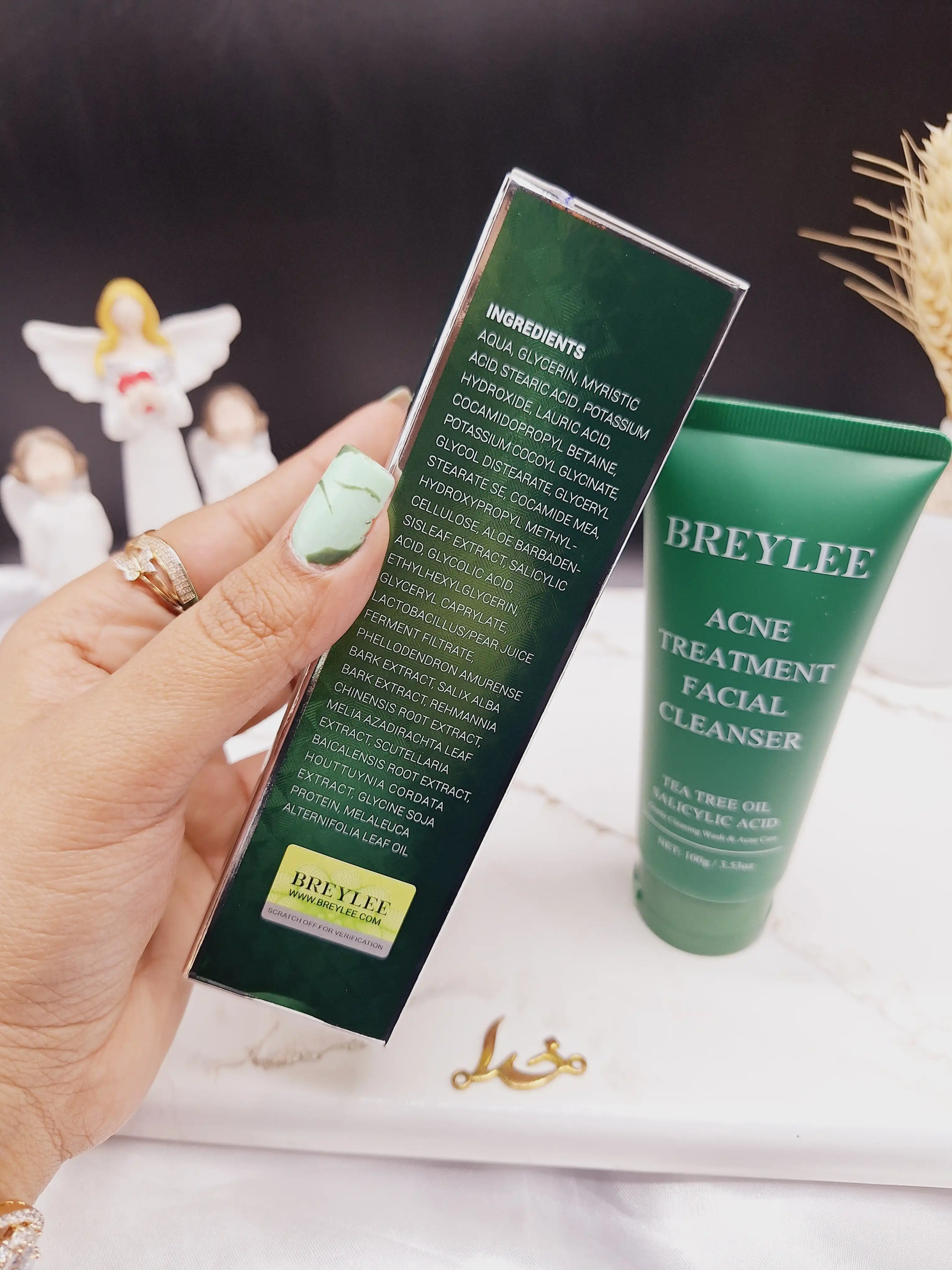 فوم ضد جوش قوی و کنترل کننده چربی پوست بریلی BREYLEE کد BY109C1