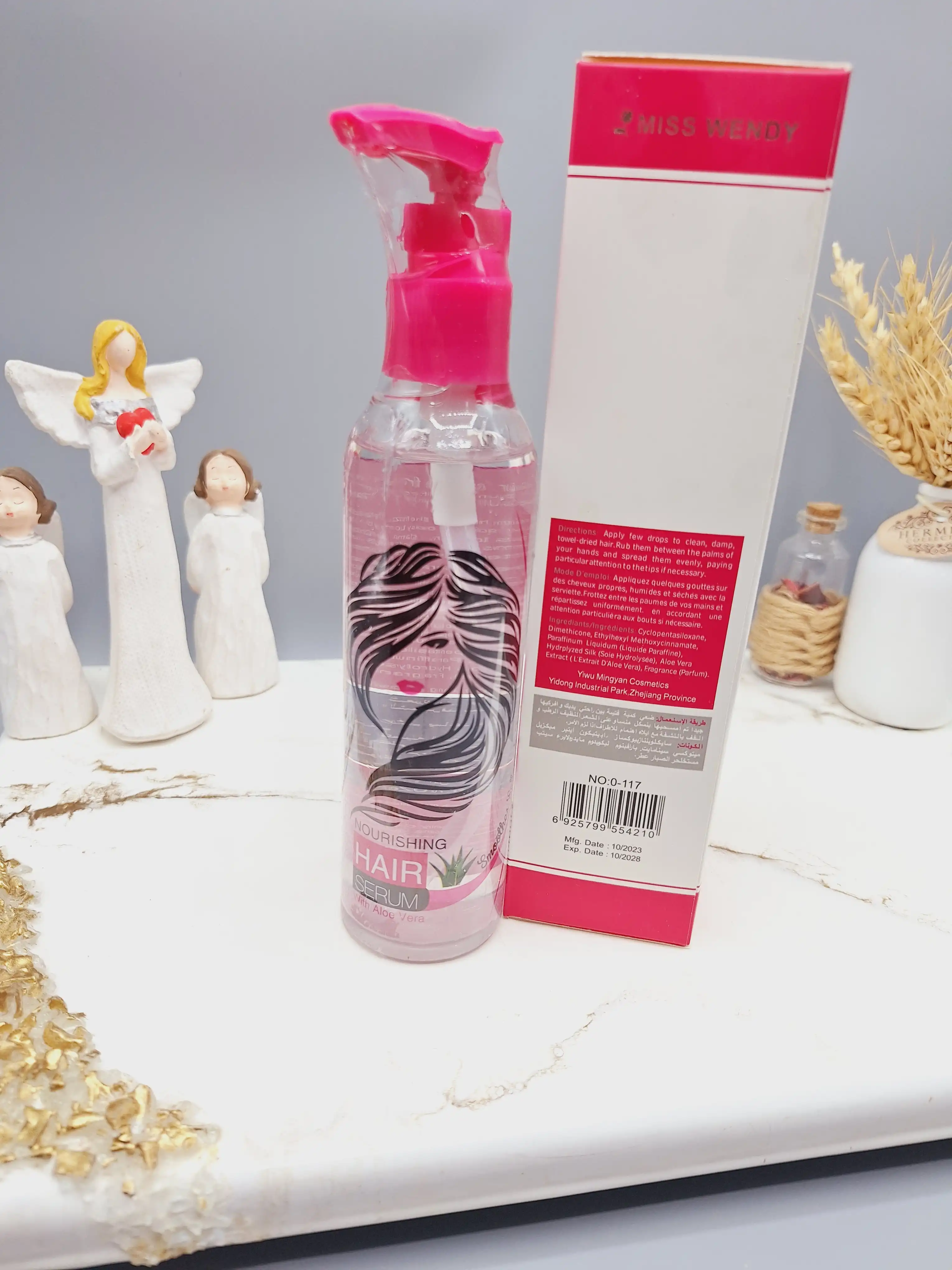 سرم موی ابریشم ساز برند میس وندی کد 117