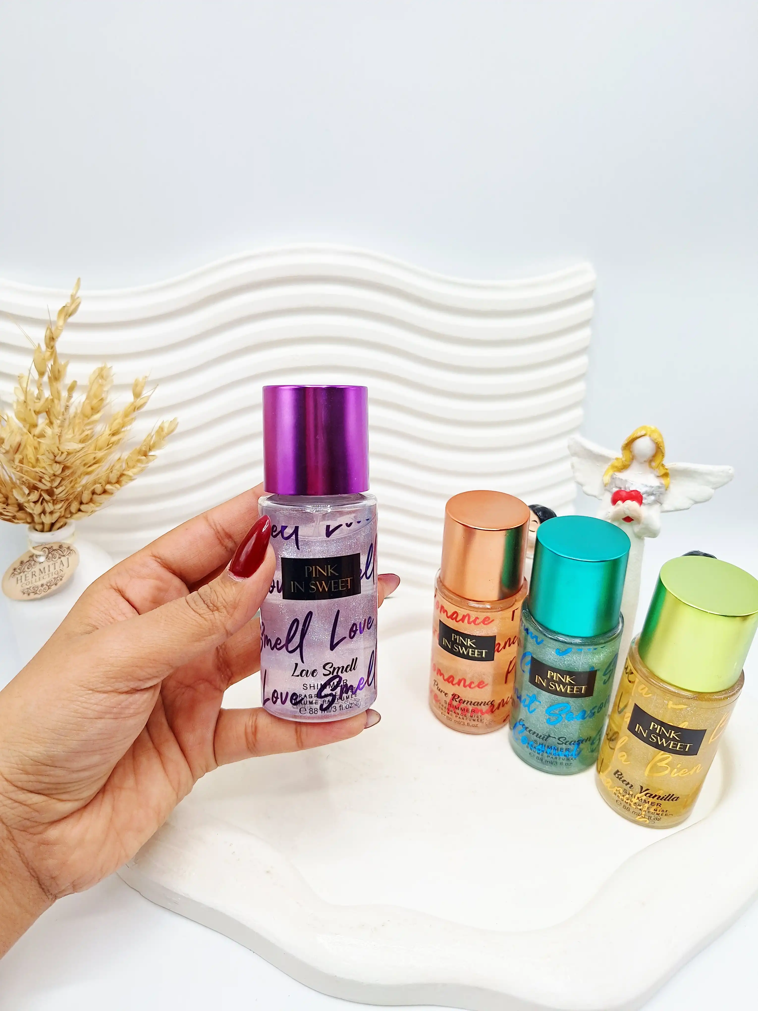 بادی اسپلش شاین دار برند پینک سویت کیفیت و ماندگاری عالی