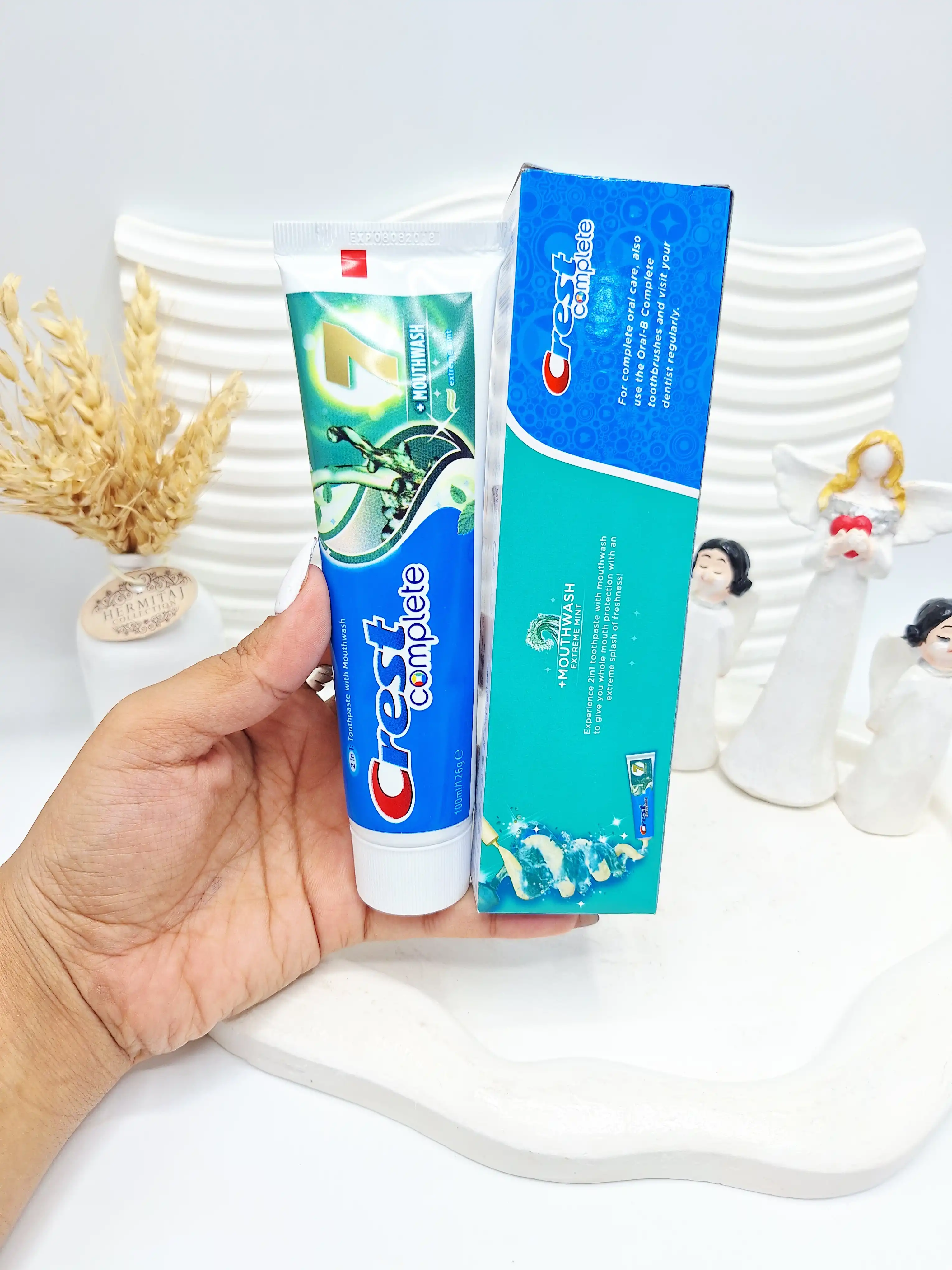خمیر دندان یخی نعنا برند crest کد 1239
