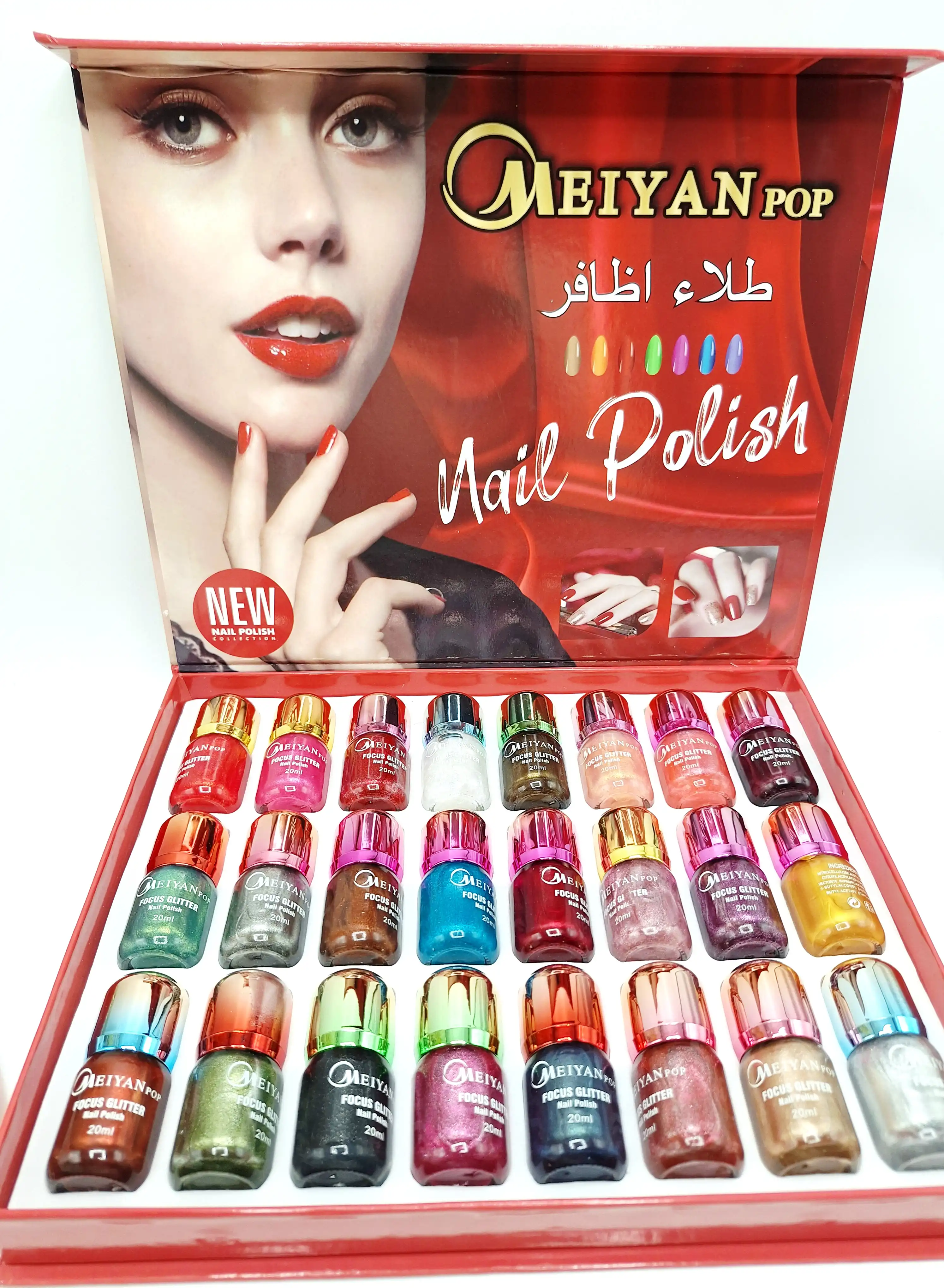 پک لاک ۲۴ عددی خوش‌رنگ MEIYAN کد M021