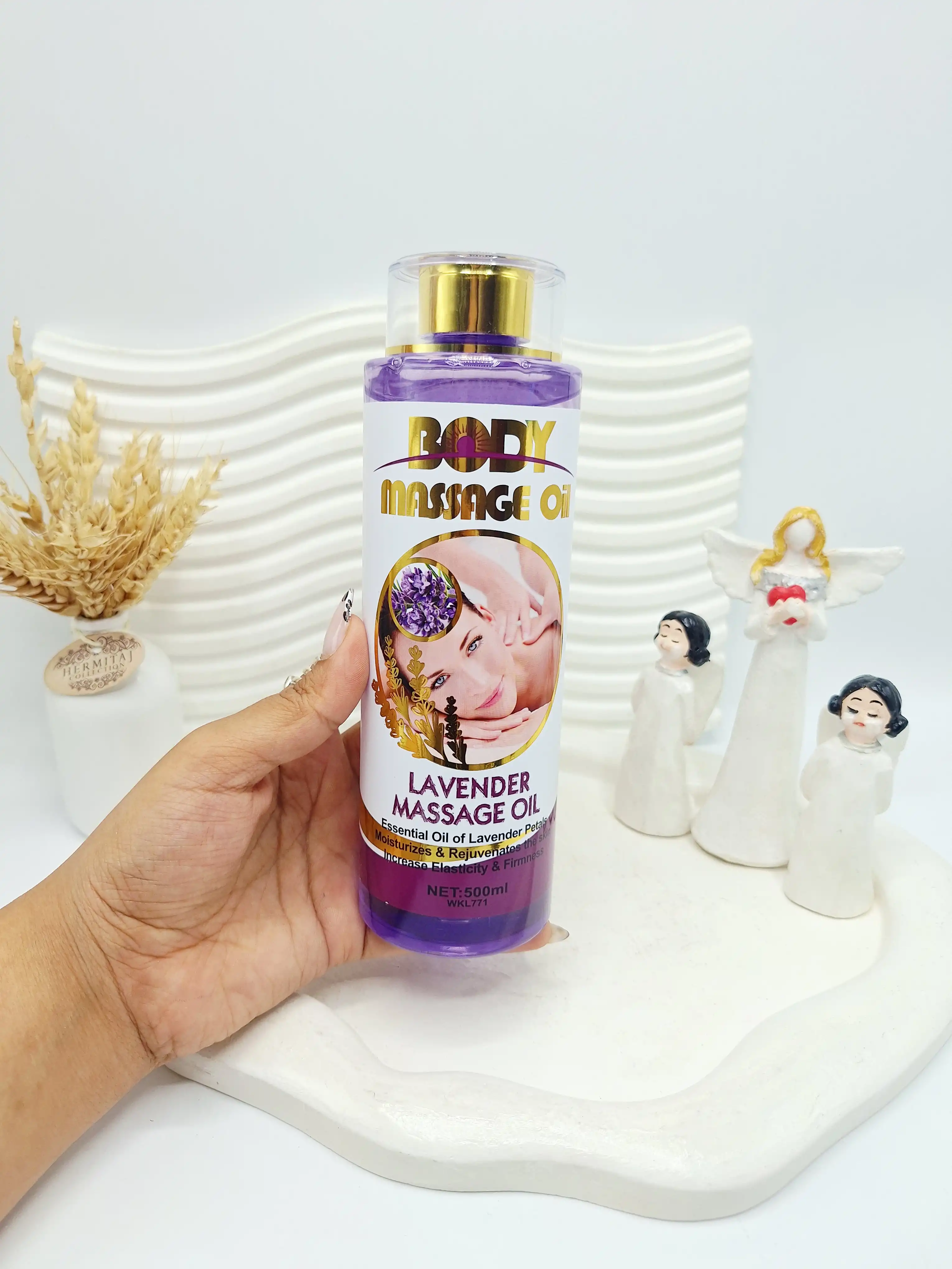 روغن ماساژ تقویتی و درمانی برند وکالی حجم ۵۰۰ میل کد ۲۵۹۴